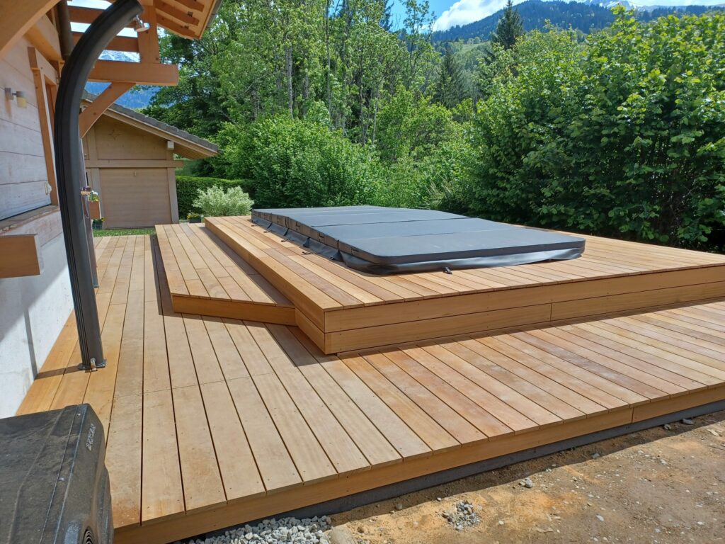 terrasse bois exotique