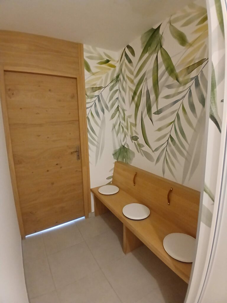 Banc bois sur mesure